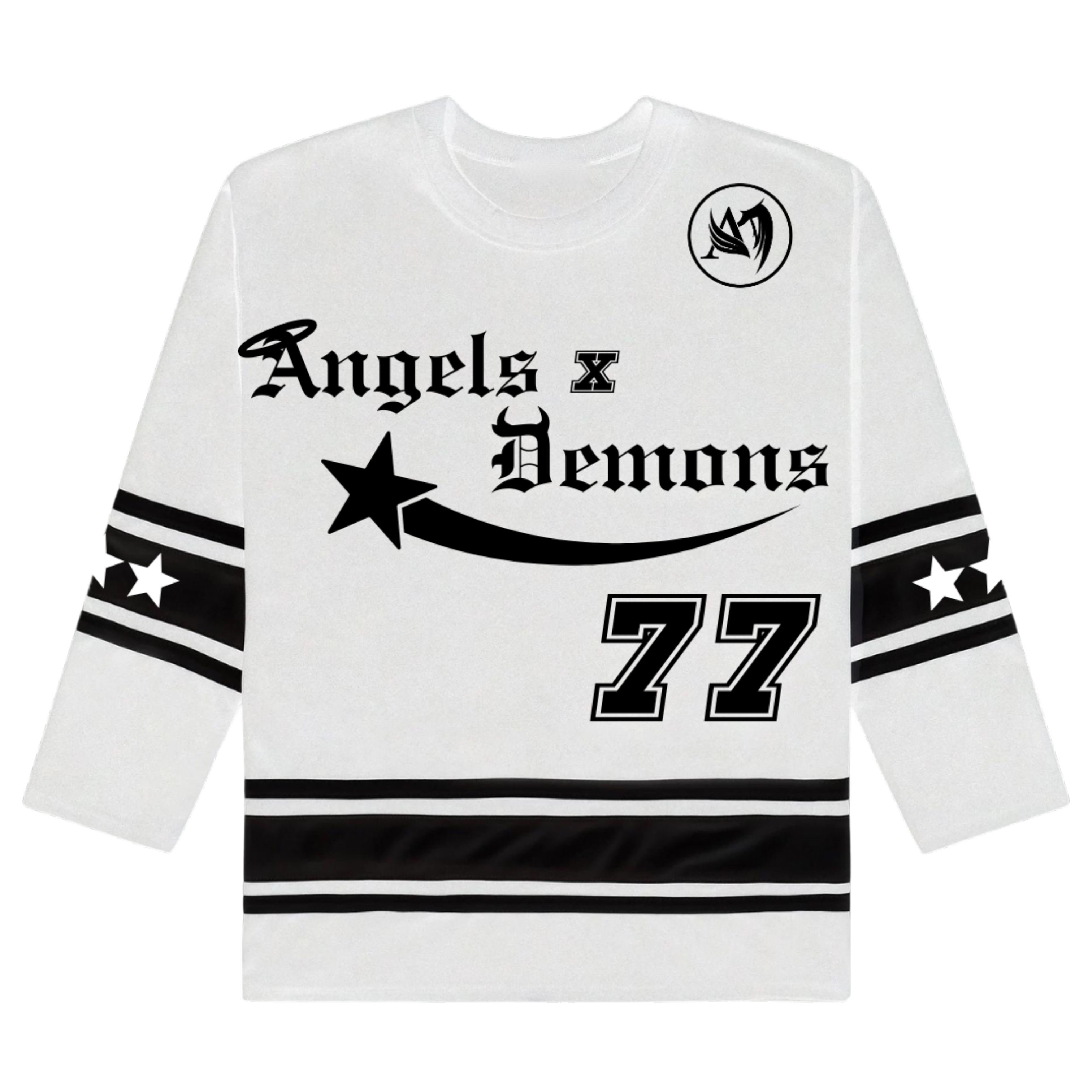 SOLD OUT - Angels And Demons 'The Collective' Hockey Jersey - White