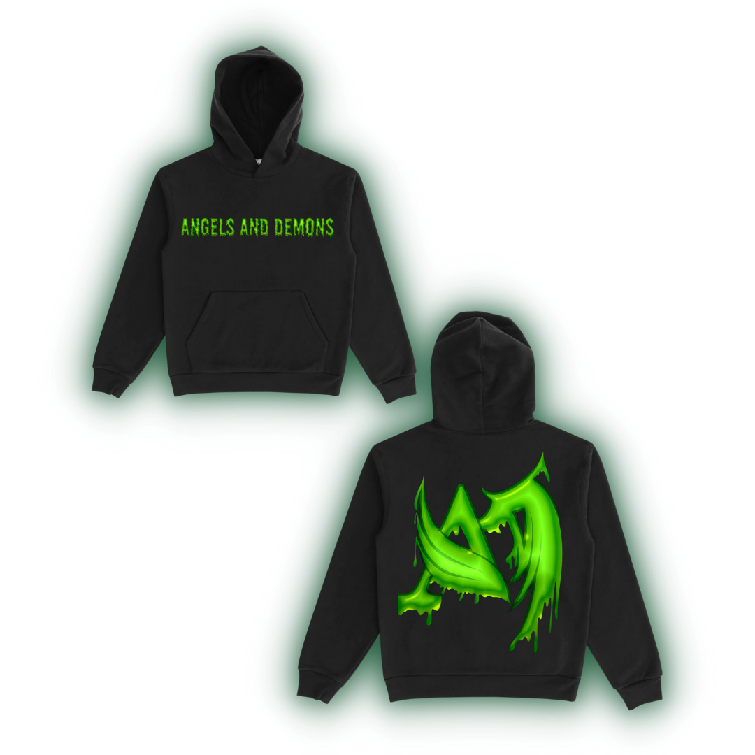 Angels & Demons Black Slime SZN Limited Edition Hoodie