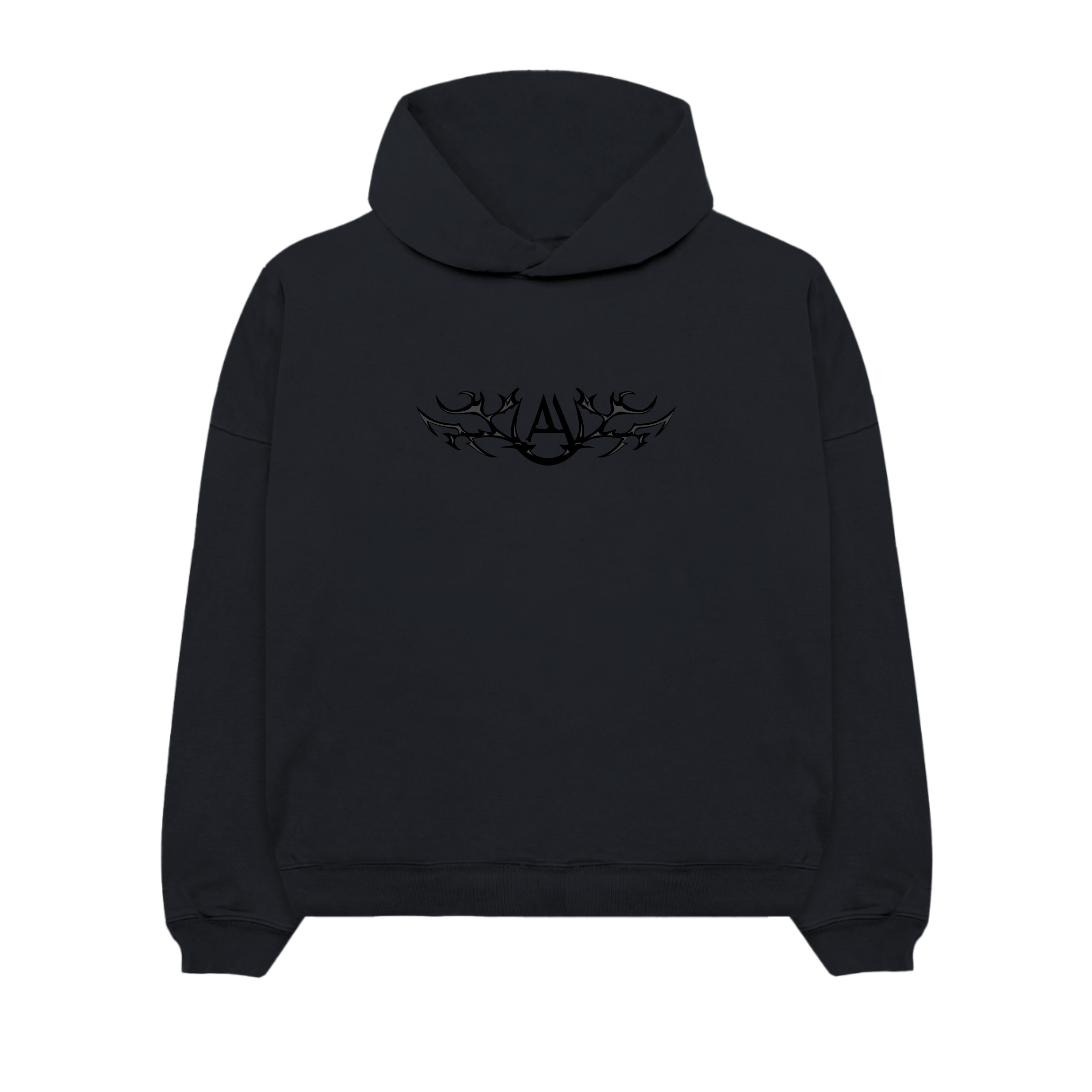 Angels and Demons Heavy Hoodie - Gravel