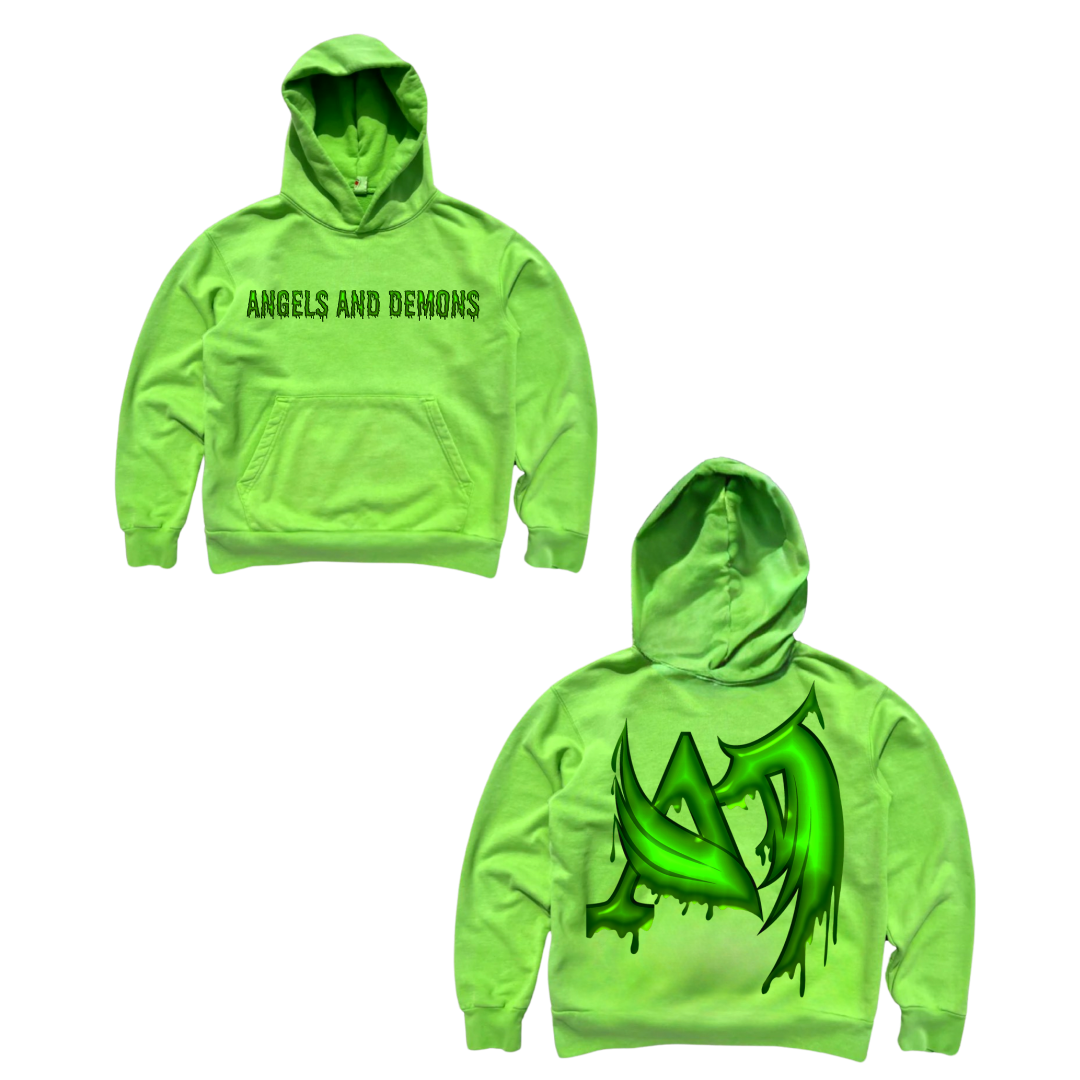 Angels & Demons Green Slime SZN Limited Edition Hoodie