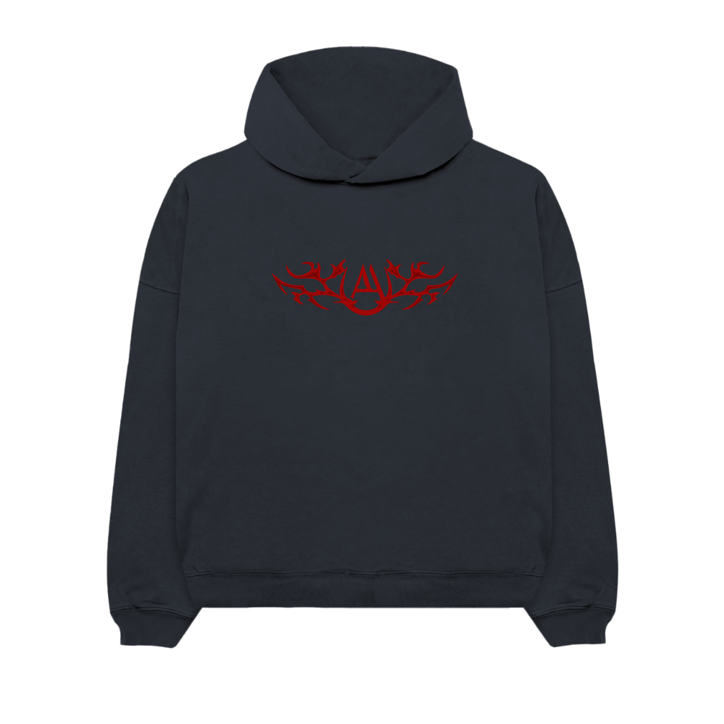 Angels and Demons Heavy Hoodie - Gravel