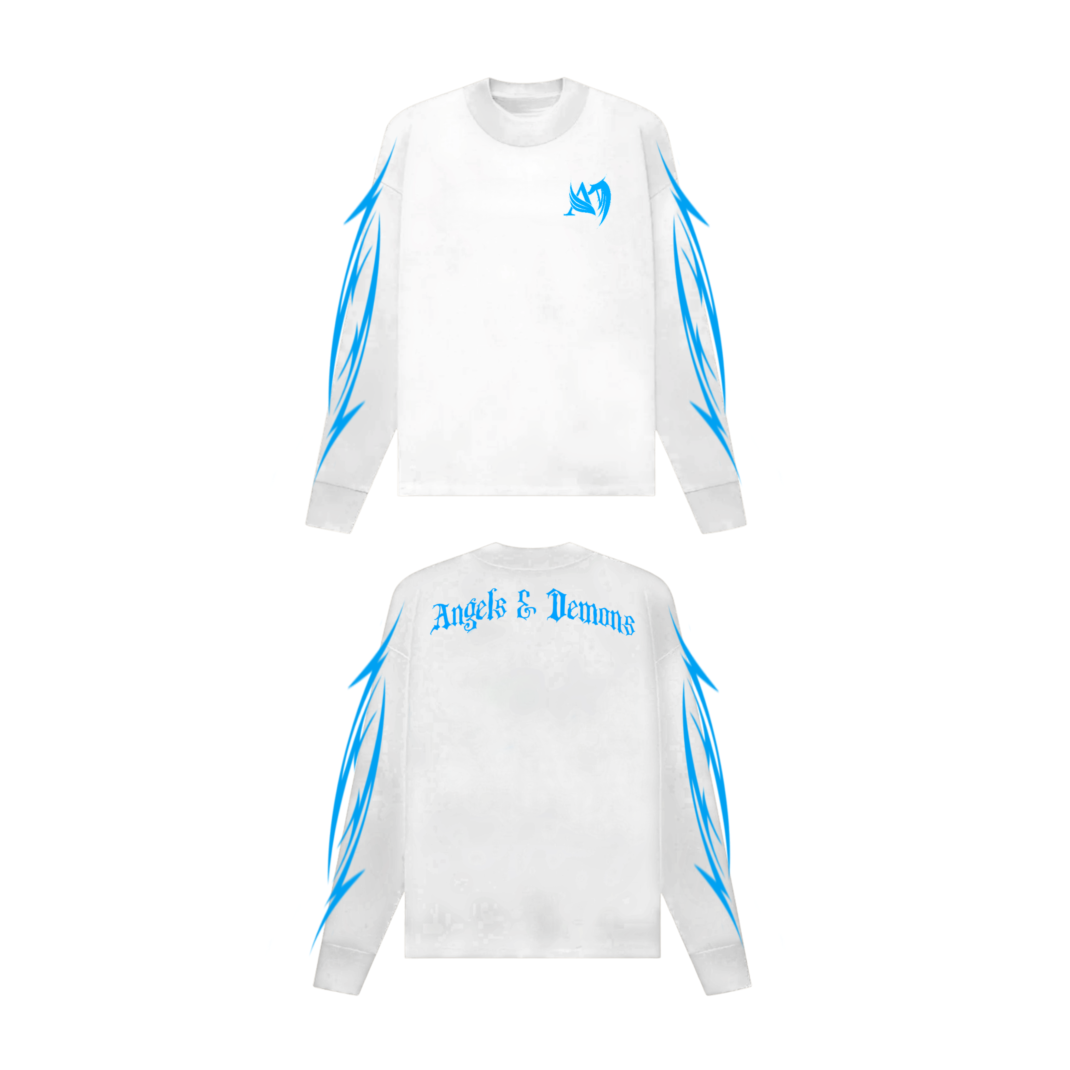 Angels & Demons Limited Edition Long Sleeve - White