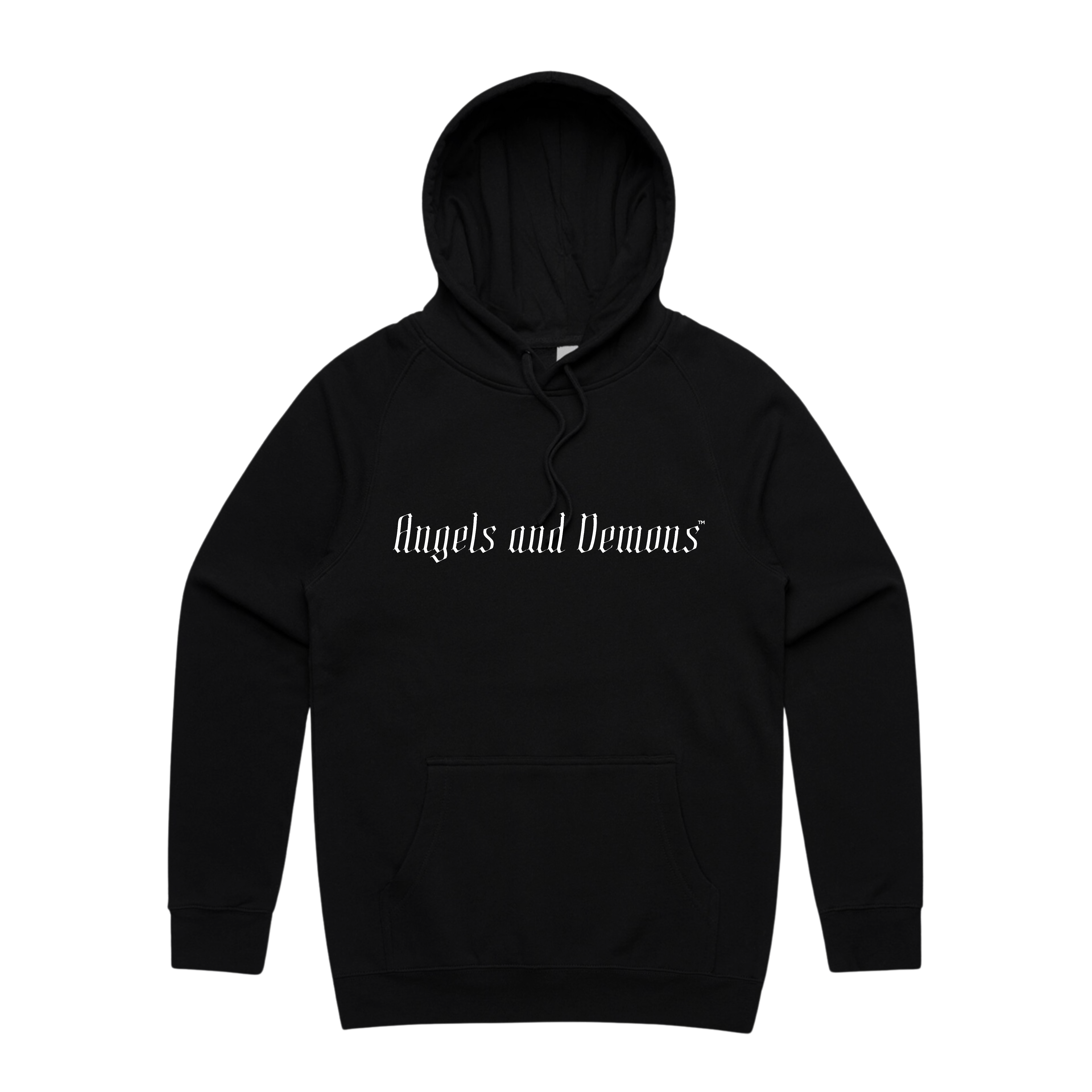 Angels And Demons "Originals" Hoodie (Pitch Black)