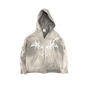 Destroyed Zip Up Jacket