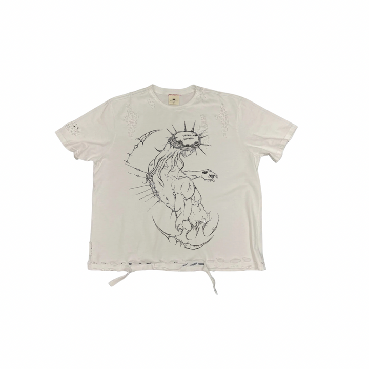 Warrior Distressed Tee